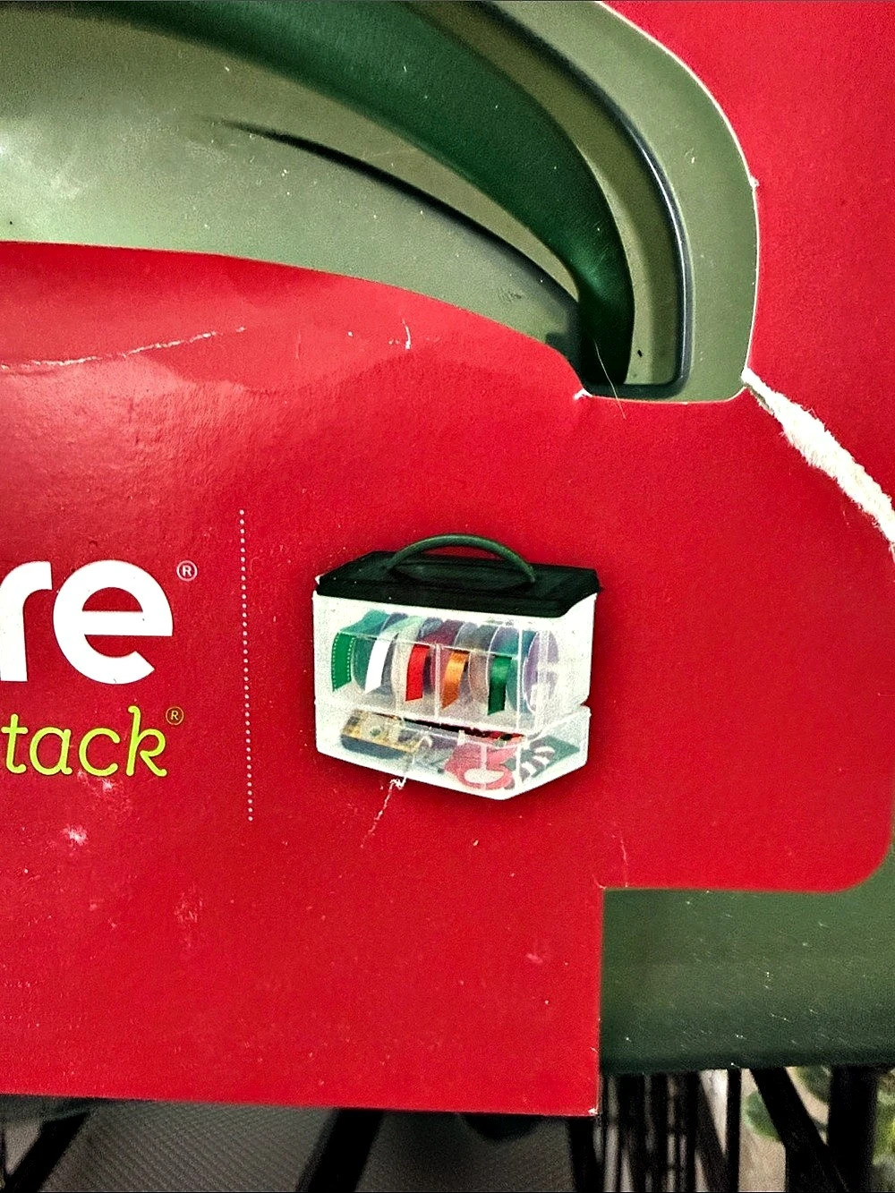 Snapware Snap N Stack Ribbon Dispenser Storage Organizer - Picture 3 of 3